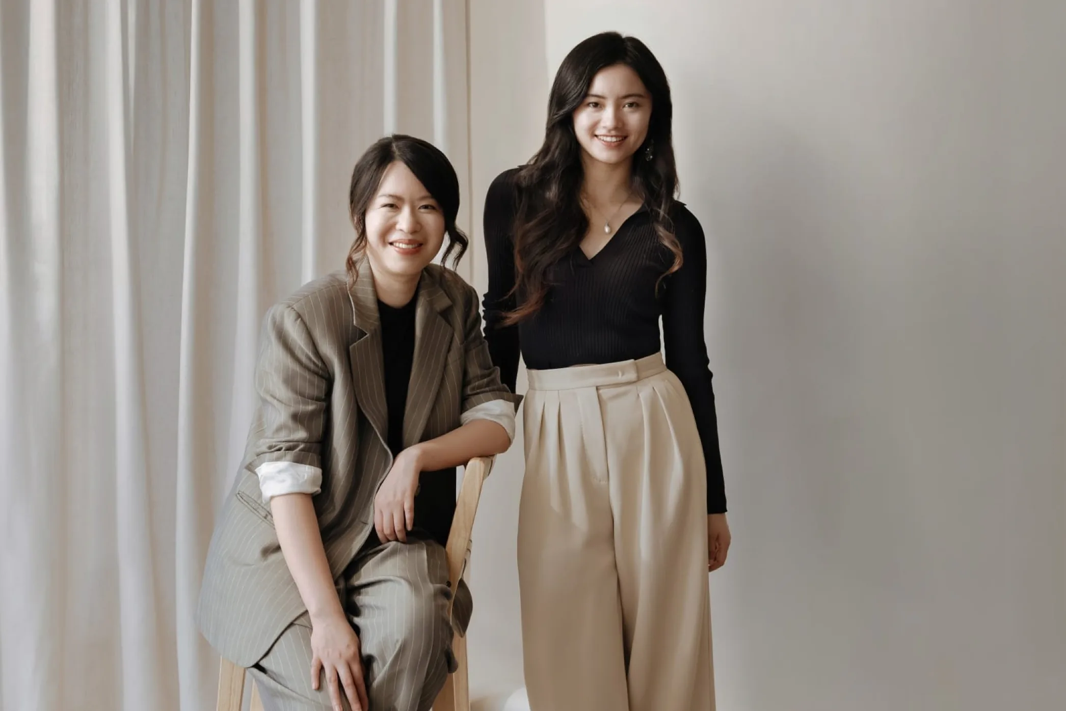 Chenlin Meng and Demi Guo